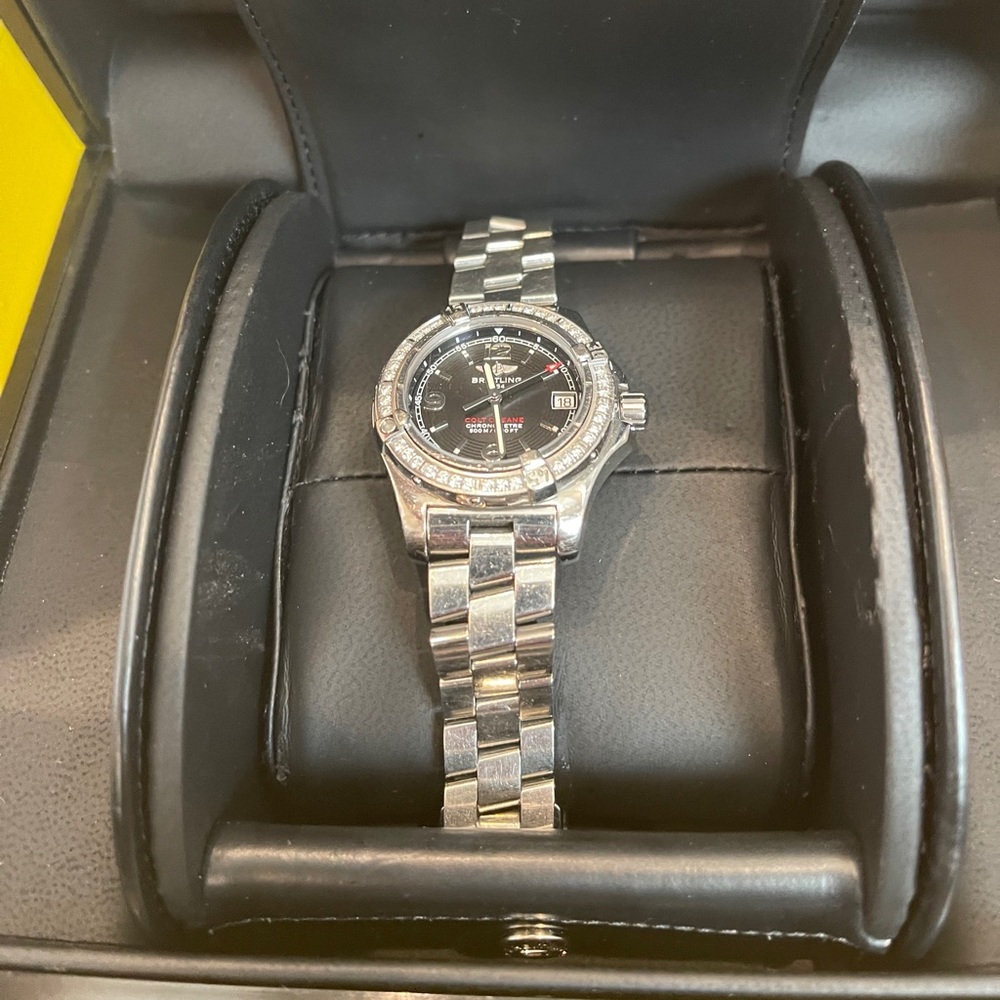 Breitling Starliner Black Face Diamond